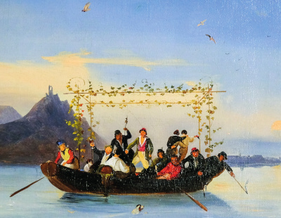 Ausstellungsmotiv zu Caspar Scheuren